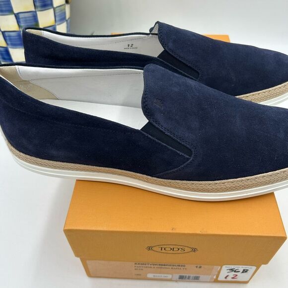 Men’sTod’s suede slip on sneakers size 12 made in Italy - Picture 5 of 10